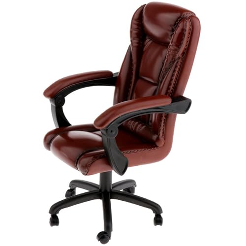 Fauteuil de bureau de poupée 1/6 rotatif pour stabiliser la pose de vos figurines