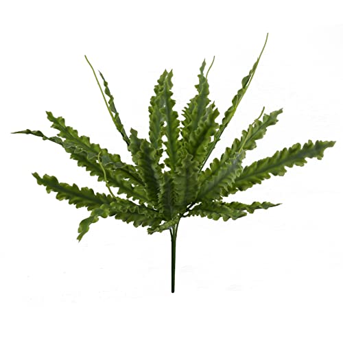 Leaf Design Artificial Plants, Crocodile Fern, 40cm LEAFFERNS0834