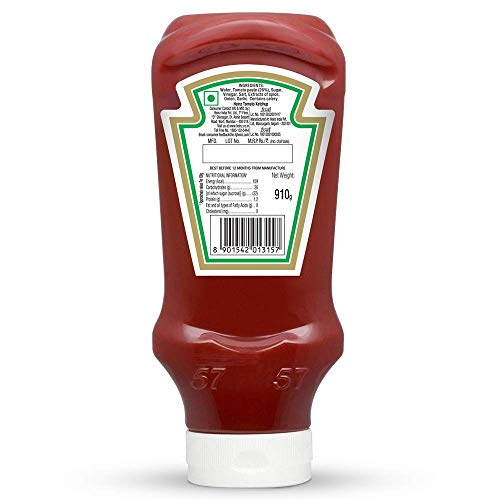 Image of Heinz Tomato Ketchup Bottle, 910 g