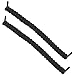Curly No-Tie Shoelaces, Black