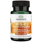 Swanson R-5-P (Riboflavin-5-Phosphate) 50 Milligrams 60 Veg Capsules