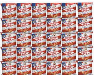 Cracker Jack's Variety Pack for Adults, Individual Packed, Original Caramel Coated Popcorn and Peanuts 1.25 oz., (Pack of 30)