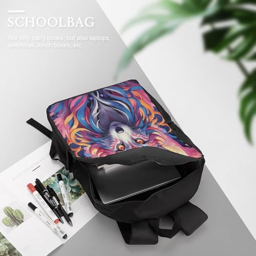 Sac à dos loup 3D à fermeture éclair, cadeau ados idéal