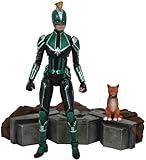 Offizielles Lizenzprodukt Diamond Select SelectMarvel Marvel Select Actionfigur SelectMarvel Starforce Uniform 18 cm, JAN192554, Green, Black, one-Size