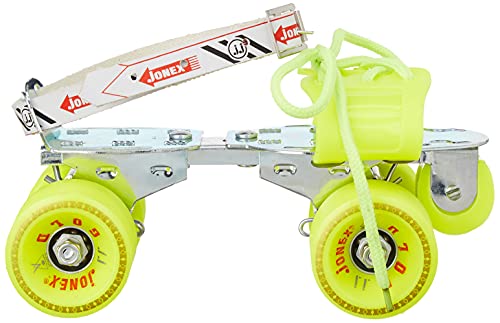 Image of JONEX Roller Skates, Roller Skates for Kids, Roller Skates for Boys & Girls, Baby Roller Skates, Adjustable Roller Skates, Outdoor & Indoor Illuminating Roller Skates (Gold)