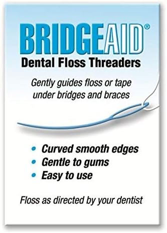 Flossaid TRP30 Bridgeaid Dental Floss Threader, 4 Pack