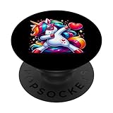 Photo Gallery carino divertente unicorno dabbing cuore san valentino popsockets popgrip intercambiabile Photo Gallery carino divertente unicorno dabbing cuore san valentino popsockets popgrip intercambiabile