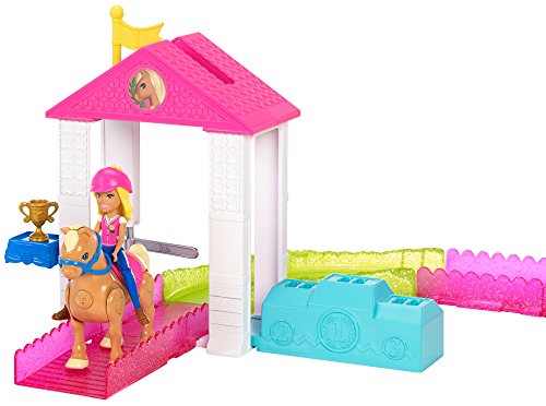 Barbie On The Go Mini Poupee Coffret Circuit De Course - vue 4