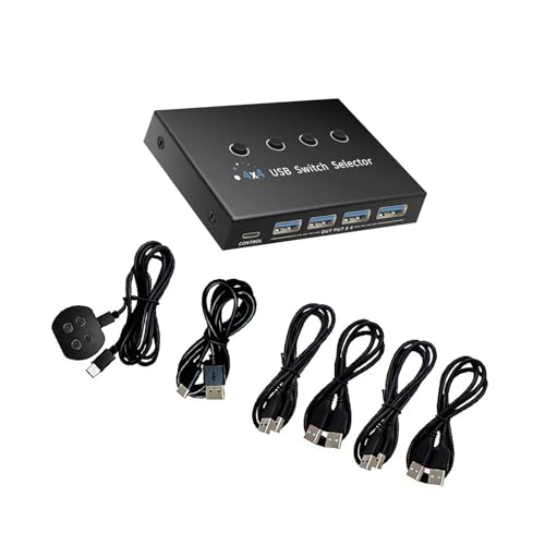 Commutateur de hub USB élimine les branchements de câbles pour vos imprimantes
