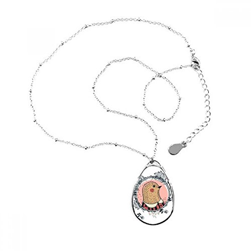 Collier baroque pigeon fleur motif moderne pour sublimer vos tenues