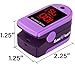 Zacurate Pro Series 500DL Fingertip Pulse Oximeter Blood Oxygen Saturation Monitor with Silicone Cover, Batteries and Lanyard