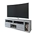 Techni Mobili Adjustable Console 65" TV Stand, Grey