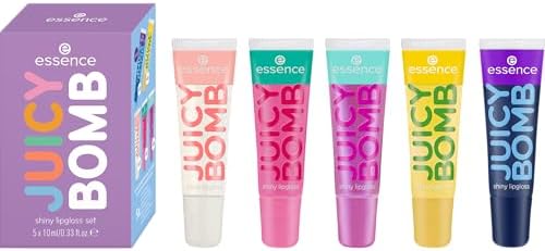 essence JUICY BOMB Lip Gloss Set (1pcs)