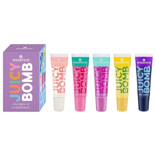 essence Set brillo de labios JUICY BOMB (1pcs)