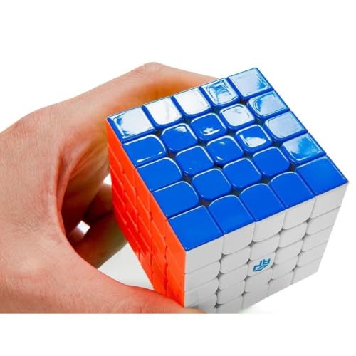 Image of GAN 562 5x5 Speed Cube | Omni-Directional Core Positioning Flagship | UV Coated Glossy Finish & Double-Layer Anti-Pop Structure | 112-Point Auto-Alignment & Elite 5x5x5 Magnetic Competition Puzzle