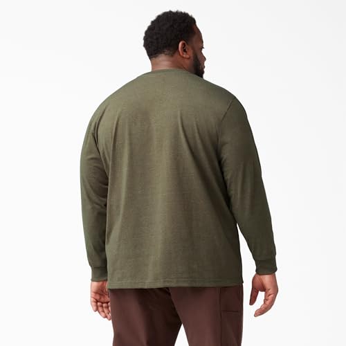 Image of Dickies Men's Big and Tall Long Sleeve Heavyweight Crew Neck