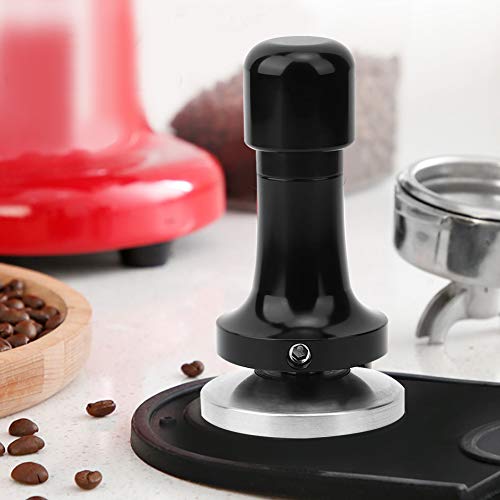 Tamper de café em aço inoxidável, tamper de café de primavera 58 MM, cafeteria para escritório