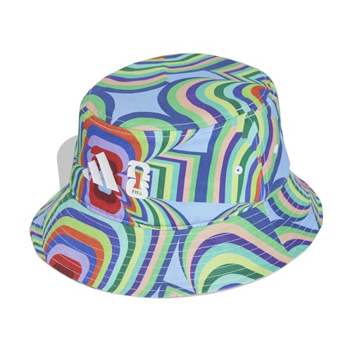 adidas Unisex-Adult World Cup Graphic Bucket Hat Multicolor One Size
