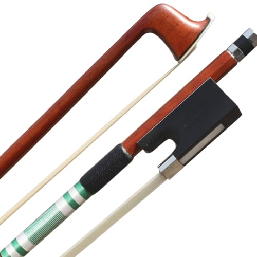 ARCRAW Violin Bow 4/4 Full Size Violinists Fiddlers Teacher Student Professional IPE Wood Round Bow