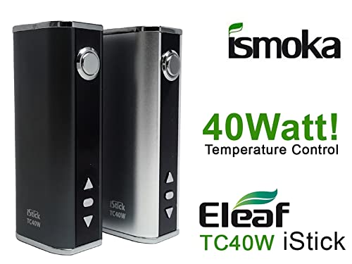 ELEAF Noir 40 W Istick Temprature Contrle Bote Mod, Cigarette lectronique TC Batterie 2600mAh, 40W Vaporizer Electronic Cigarette Vape Support, Sans Tabac Ni Nicotine : Amazon.fr: High-Tech ELEAF Noir 40 W Istick Temprature Contrle Bote Mod, Cigarette lectronique TC Batterie 2600mAh, 40W Vaporizer Electronic Cigarette Vape Support, Sans Tabac Ni Nicotine : Amazon.fr: High-Tech