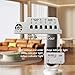 BXST Wiring Heavy Duty Power Surge Protector 20A Voltage Protector for Home Appliances with Time Delay, Protects Against Brownout, Spike for Air Conditioners/Refrigerators/TVs 4400W. (220V)