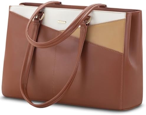 LOVEVOOK Laptop Tote Bag for Women,Computer Briefcase for Work Office