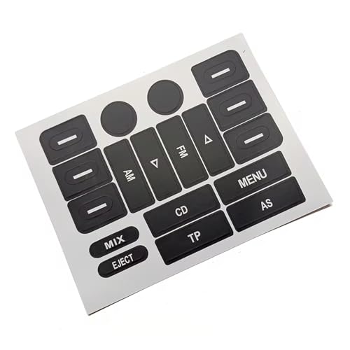 Sticker bouton pour Golf Jetta Passat 2005-2009 kit de réparation audio