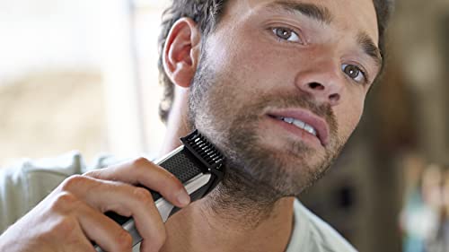 Philips Norelco Beard Trimmer And Hair Clipper Series 5500, Electric, Cordless, One Pass Beard Trimmer And Hair Clipper With Washable Feature For Easy Clean - No Blade Oil Needed - Bt5511/49 #TOP7