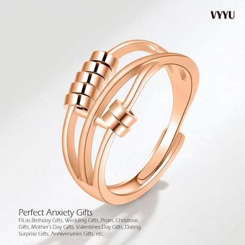 Bague anti-anxiété pour calmer le stress et apaiser les tensions au quotidien