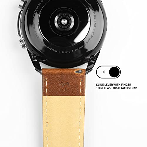 Image of Barton Racing & Rally Horween Leather Straps with Integrated Quick Release Spring Bars - Watch Bands