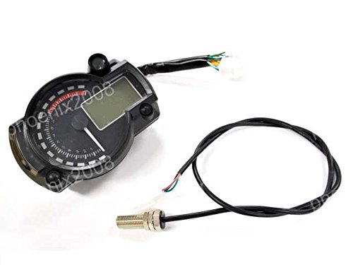 Amazon.co.jp: PHOENIX スピードメーター デジタルメーター タコ