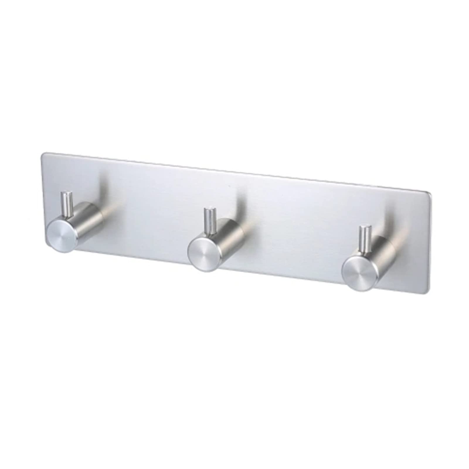 Dumralbqe Silver Bathroom Hooks Robe Towel Wall Hanger Coat Hooks Stainless Steel Rack Clothes Hat Hook For Home Use