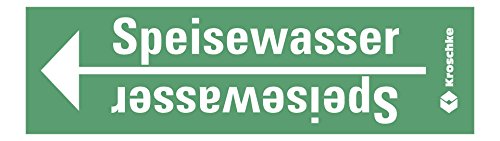 LEMAX® Rohrleitungsband Speisewasser, praxisbewährt, ab Ø 10mm, grün/weiß, 33m/Rolle