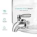 Glass Drink Dispenser for Parties, 1 Gallon Beverage Dispenser with Spigot and handle,Glass Water Dispenser, Juice Dispensers for Fridge, Lemonade & Laundry Detergent Dispenser (1Pack)