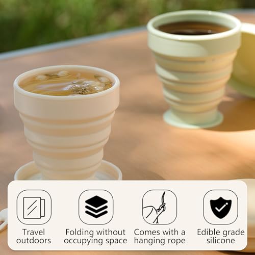 SAVOSWEET Collapsible Cups, 200 ml of Silicone Cups - Image 4