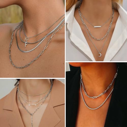 Cadikez CK059 [33 Ft] Silver Paperclip Chains Roll, 3.8Mm Wide Silver Plated Brass Paperclip Link Chains Spool Bulk thumb #4