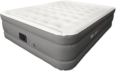 Best Inflatable Bed by Fox Airbeds - Plush High Rise Air Mattress in King, Queen, Full and Twin (Queen)