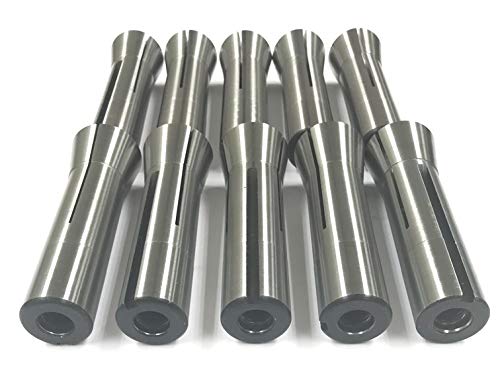HHIP 3903-0006 10 Pieces R8 Round Collet Set, 3-20mm
