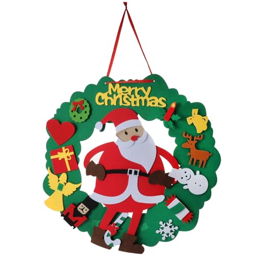 OSALADI Weihnachtsanhänger aus Filz DIY-weihnachtsdeko mit...
