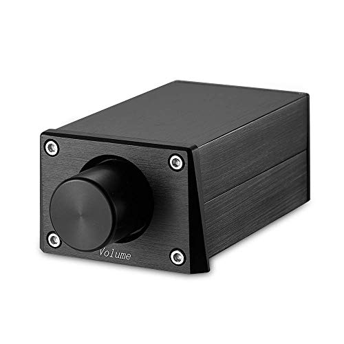 Nobsound High Precision - Preamplificador pasivo de preamplificador ALPS (RCA y HiFi),...
