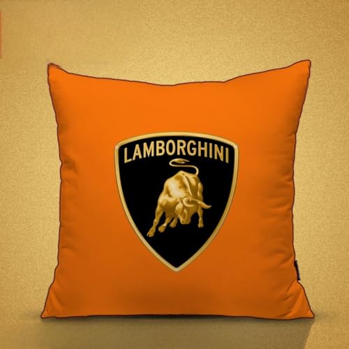 UHBNGR Car Lumbar Support Pillow for Lamborghini Huracán Fluo Capsule,1PCS