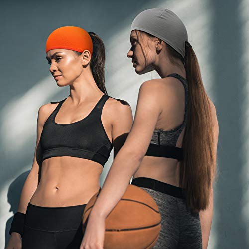 Syhood Women Men Cooling Skull Cap Sweat Wicking Lightweight Cycling Running Helmet Beanie Hat