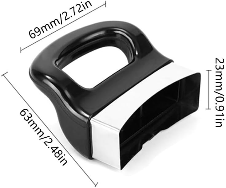 2Pcs/set Black Cookware Side Handle for Pressure Pan Cooker Sauce Pot Replacement Bakelite Handles Hole