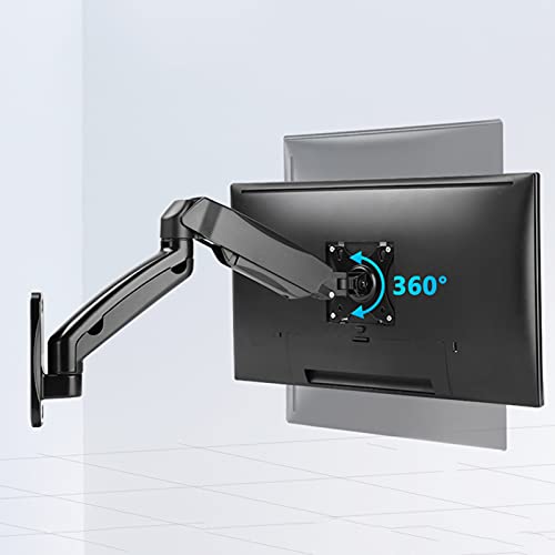 Soporte para monitor de 17 a 27 pulgadas con brazo ajustable de gas para pared 4
