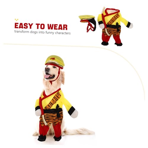 Disfraz para perros pequeños y grandes POPETPOP divertido y cómodo miniatura 7