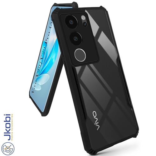 Image of Jkobi Back Case Cover for Vivo V29 | Vivo V29 Pro 5G (Shockproof with Polycarbonate Clear Panel)