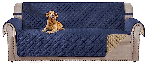 Housse de canapé avec sangles élastiques pour stopper les textiles glissants - 2