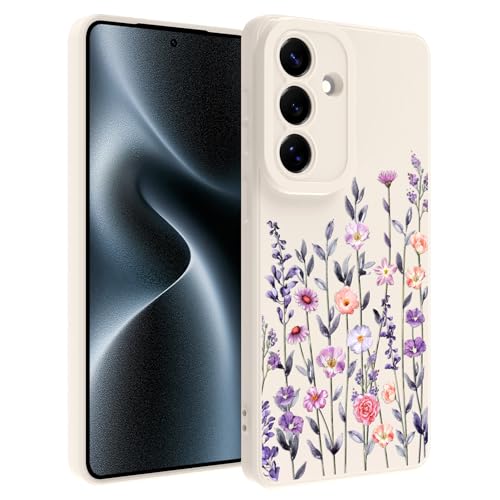 Image of Designed for Samsung Galaxy S26 Plus Case for Women, White Floral