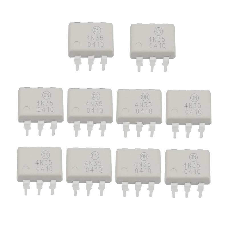 MNUPL 10 PCS 4N35 Optoacopladores Fototransistor Semiconductores