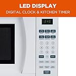 Commercial CHEF CHM770W Counter Top Microwave Oven, 0.7 Cubic Feet, White - Image 3